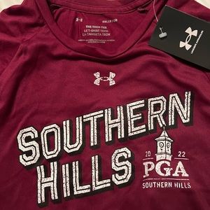 Under Armour The Tech Tee - Men’s Small - PGA Southern Hills Design